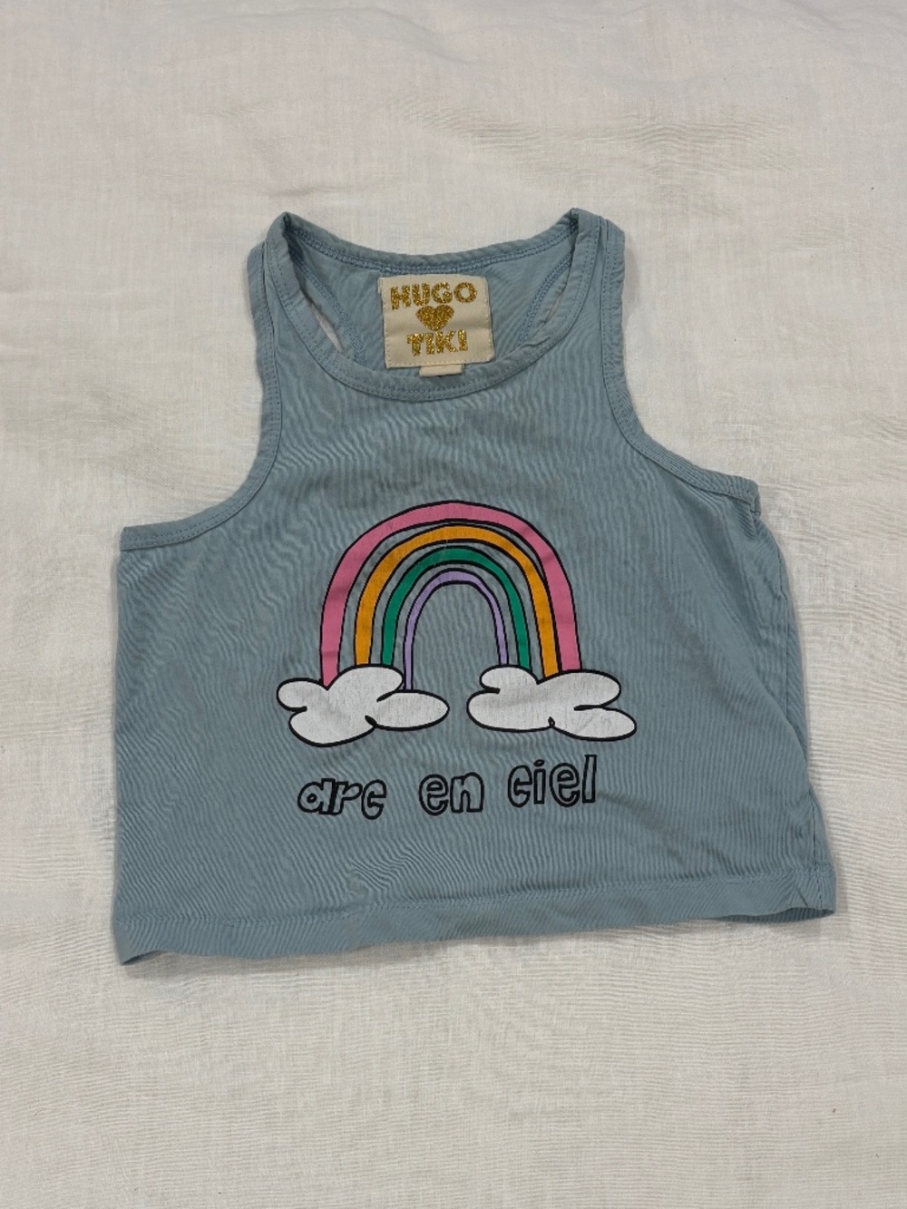 Hugo Loves Tiki Rainbow Tank Top Size 2T